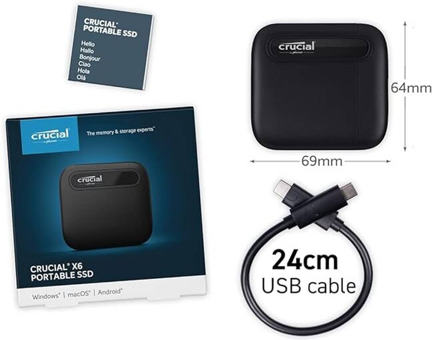 Crucial 4 TB External Solid State Drive (SSD) - Crucial : Flipkart.com