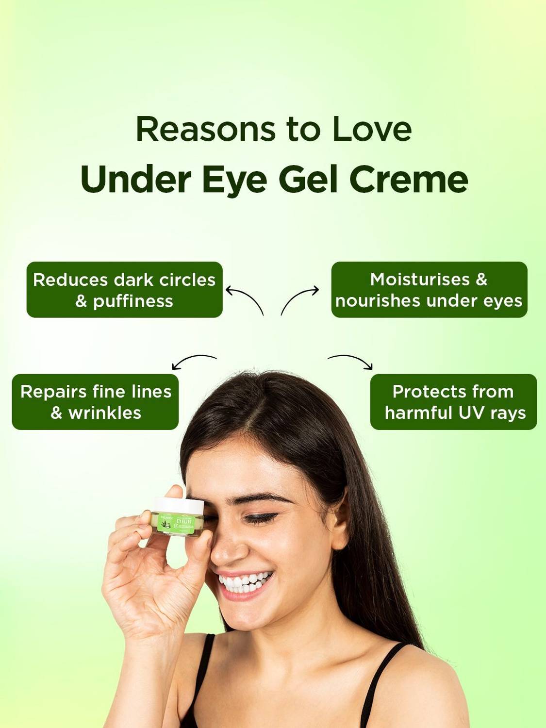 BELLAVITA EyeLift Under Eye Cream Gel - Image 4
