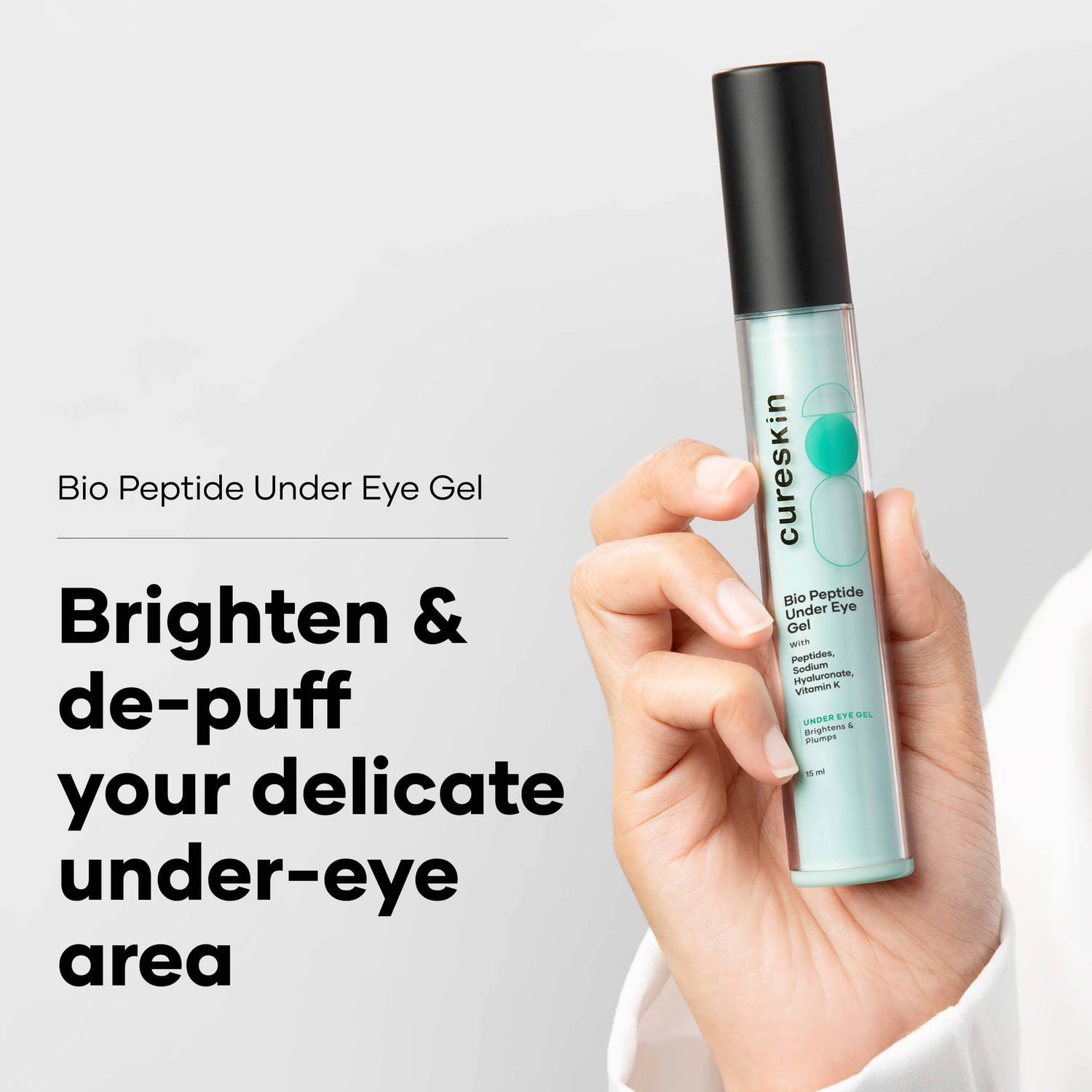 cureskin Bio-Peptide Under Eye Gel - Image 2