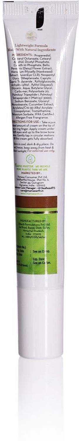 Mamaearth Bye Bye Dark Circles Eye Cream 20g - Image 2