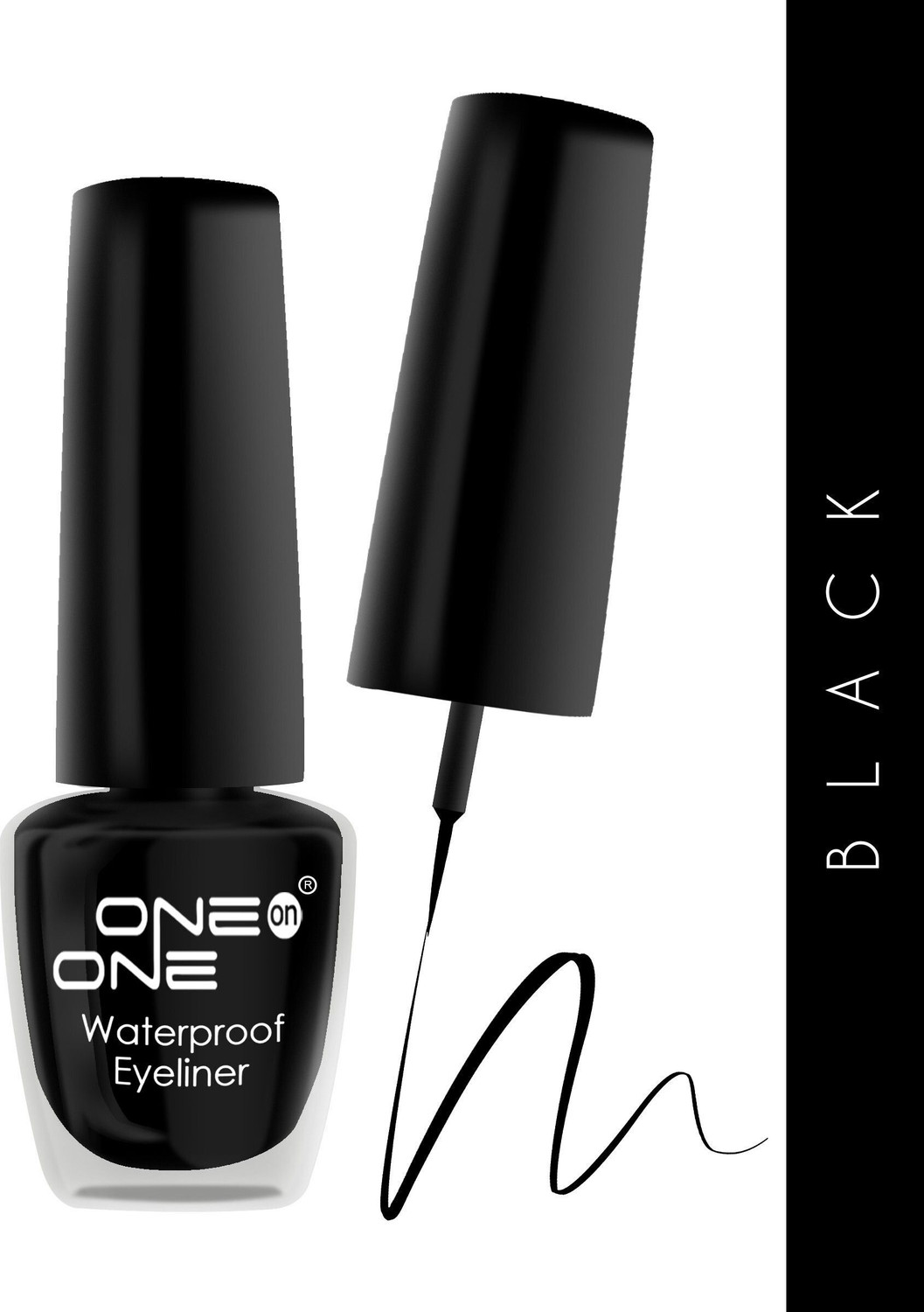 Image of One on One Waterproof Eyeliner, Set of 3 | Long lasting Eyeliner, Smudge Proof Eye Makeup 15 ml