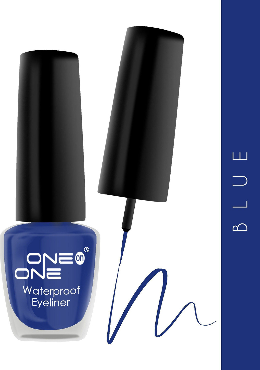Image of One on One Waterproof Eyeliner, Set of 3 | Long lasting Eyeliner, Smudge Proof Eye Makeup 15 ml