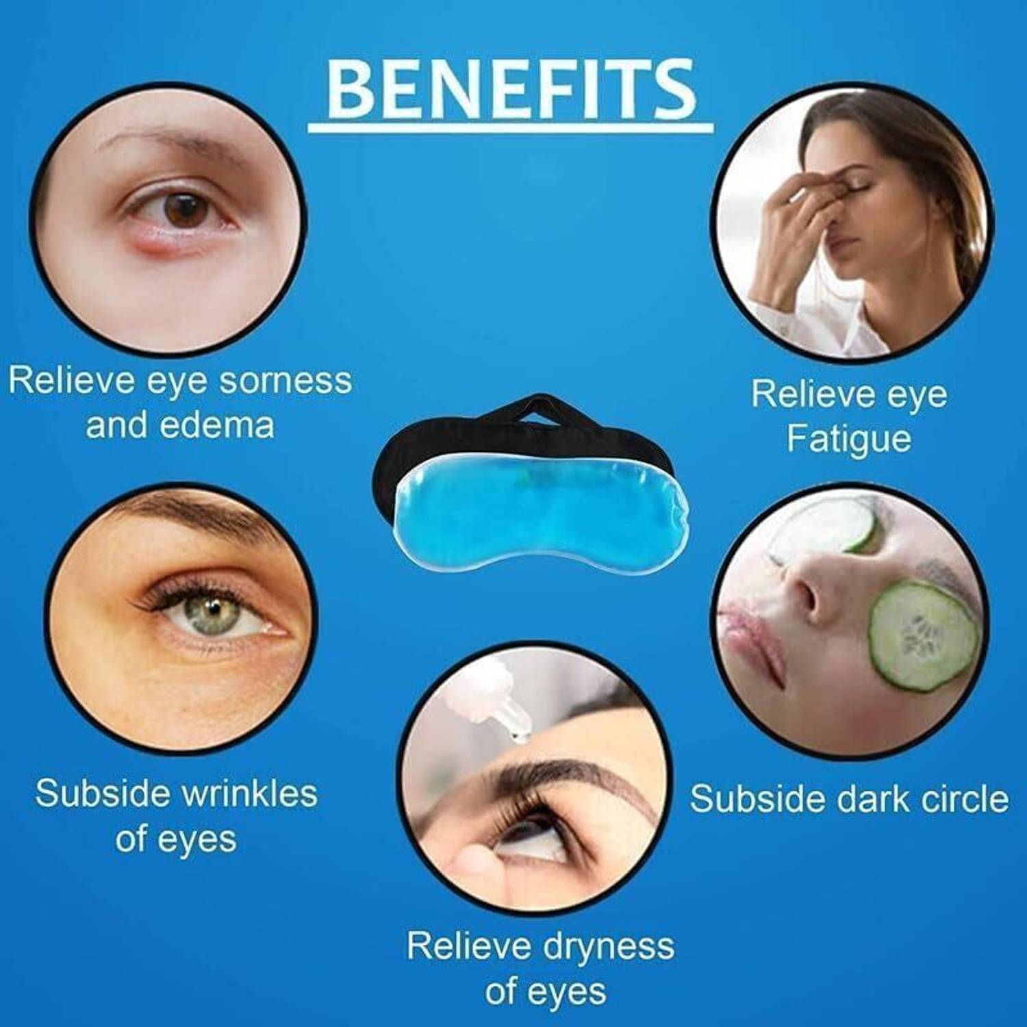 Avenoir Eye Mask with Gel 100g - Image 4