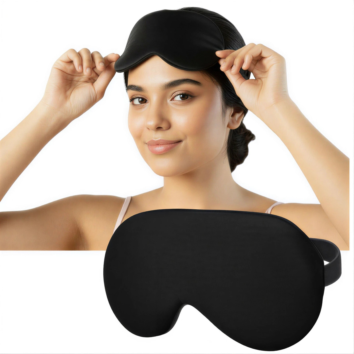 Image of Ymir Nap Eye Mask For Sleeping Smooth Sleeping Mask, Sleep Mask With Adjustable Strap
