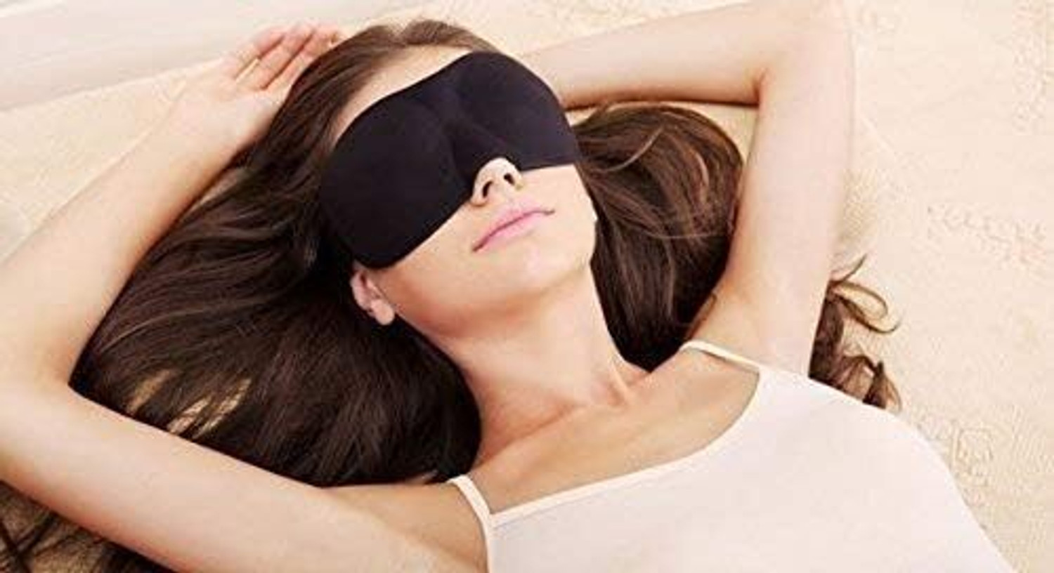 Image of Shree Ganesh Enterprice Eye Mask Night Sleep Eye black 3D Cotton Cover Super Soft & Smooth Travel Masks (1 ml)