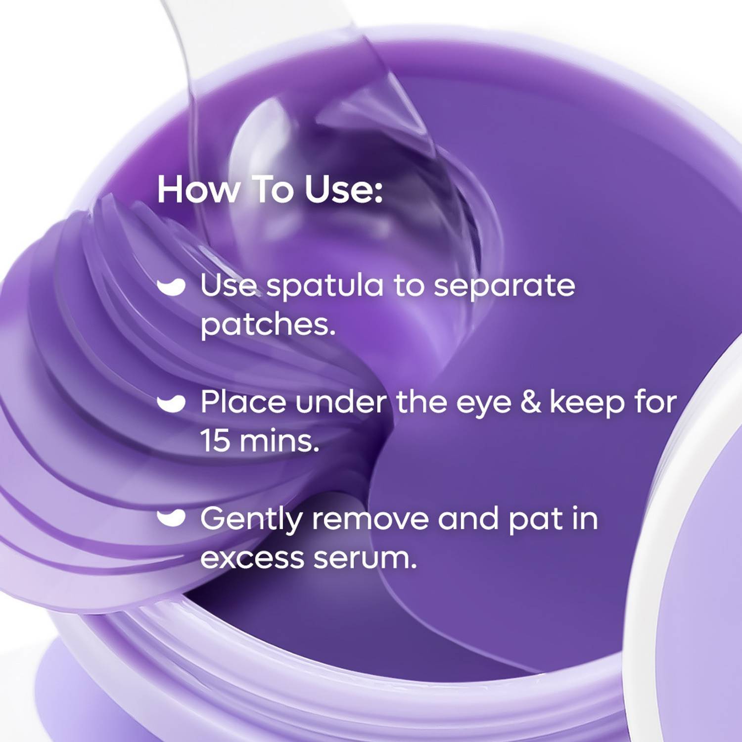 mCaffeine Black Tea Complex Hydrogel Under Eye Patches - Image 4