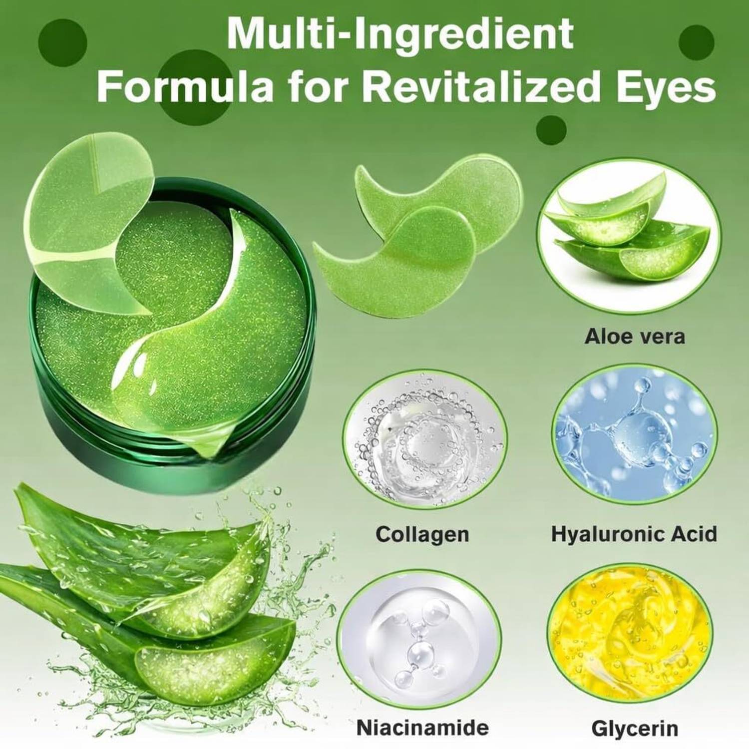Maahixa Hydra Anti Wrinkle Eye Serum Patch - Image 4