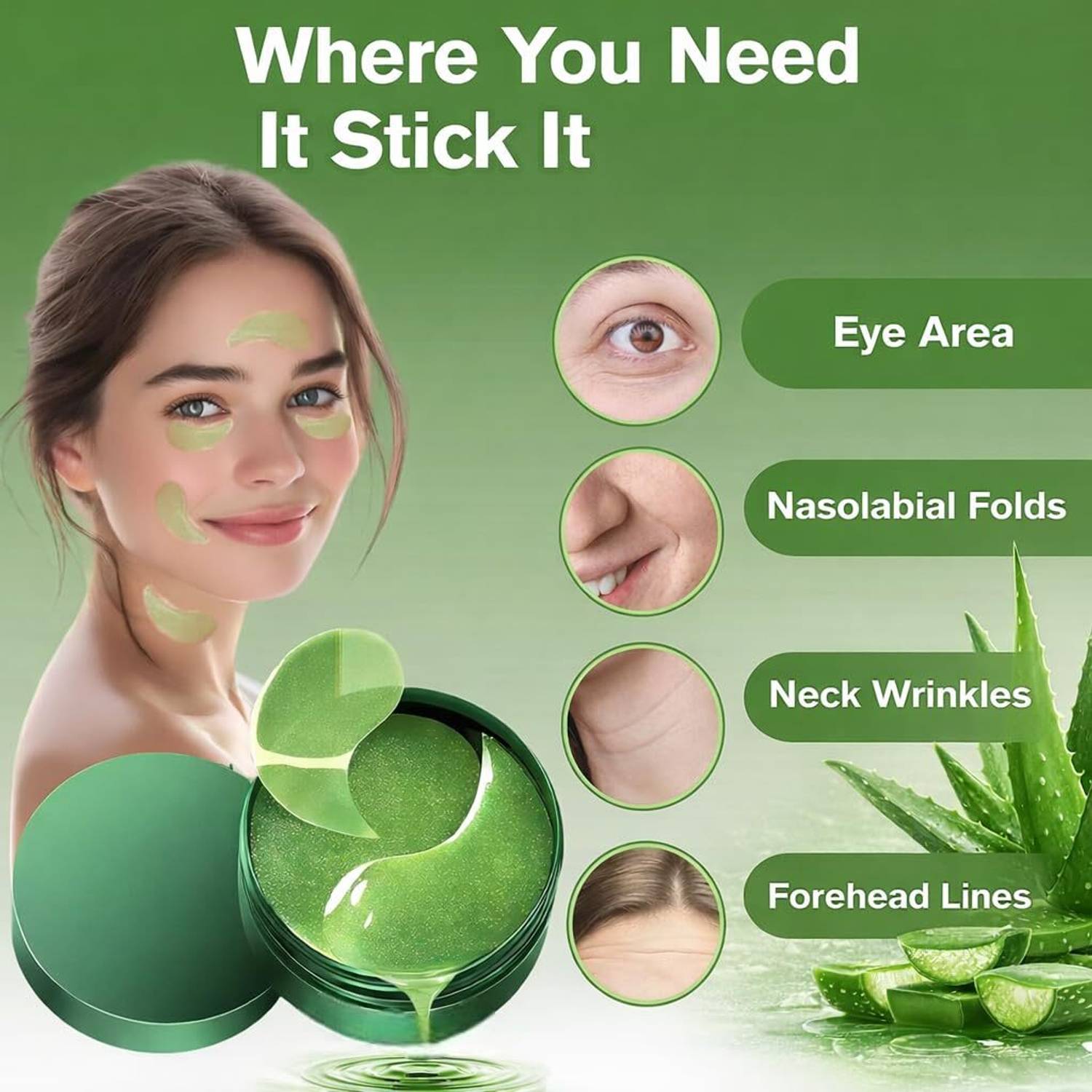 Maahixa Hydra Anti Wrinkle Eye Serum Patch - Image 5