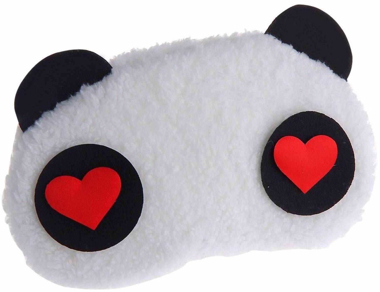 BONZEAL Panda Heart Shape Eye Mask Blind Fold Eye Shade Sleeping Mask