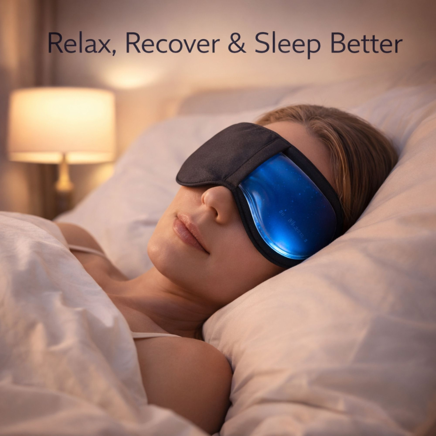 Image of Kostech Combo Aloe Vera Cooling Gel Eye Mask Cold Therapy for Puffiness Relief