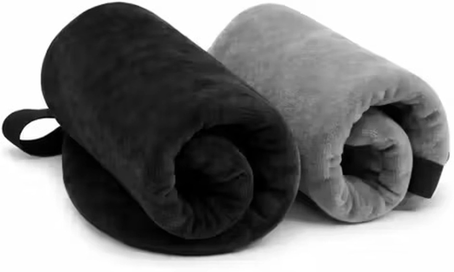 Image of Emutz Eye Mask Super Smooth, Secure Fit (Black, Grey) (Pack Of 2) (2 g)