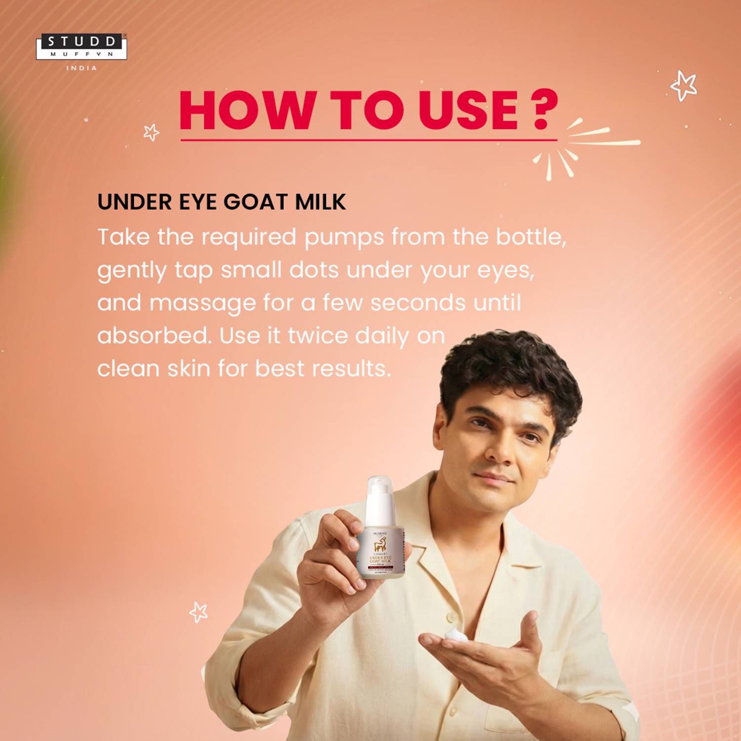 Nuskhe Under Eye Goat Milk for Puffy Eyes - Image 4
