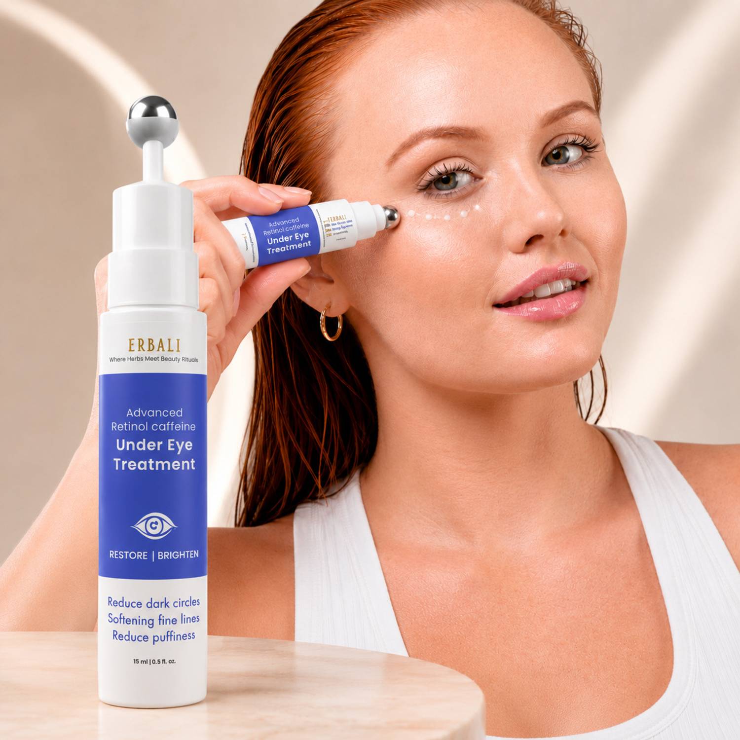 Erbali Eye Serum for Dark Circles - Image 1