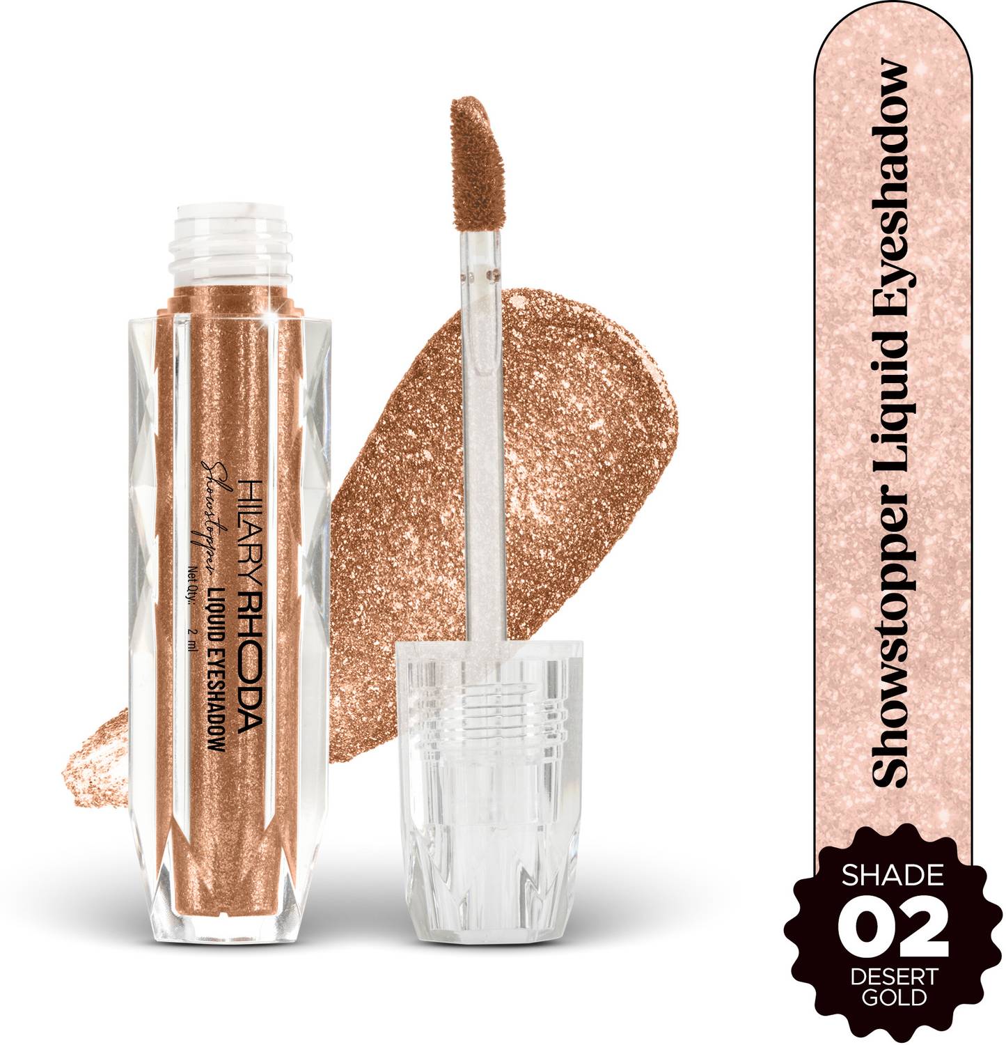 Hilary Rhoda Showstopper Liquid Eyeshadow Gel-Based Formula S