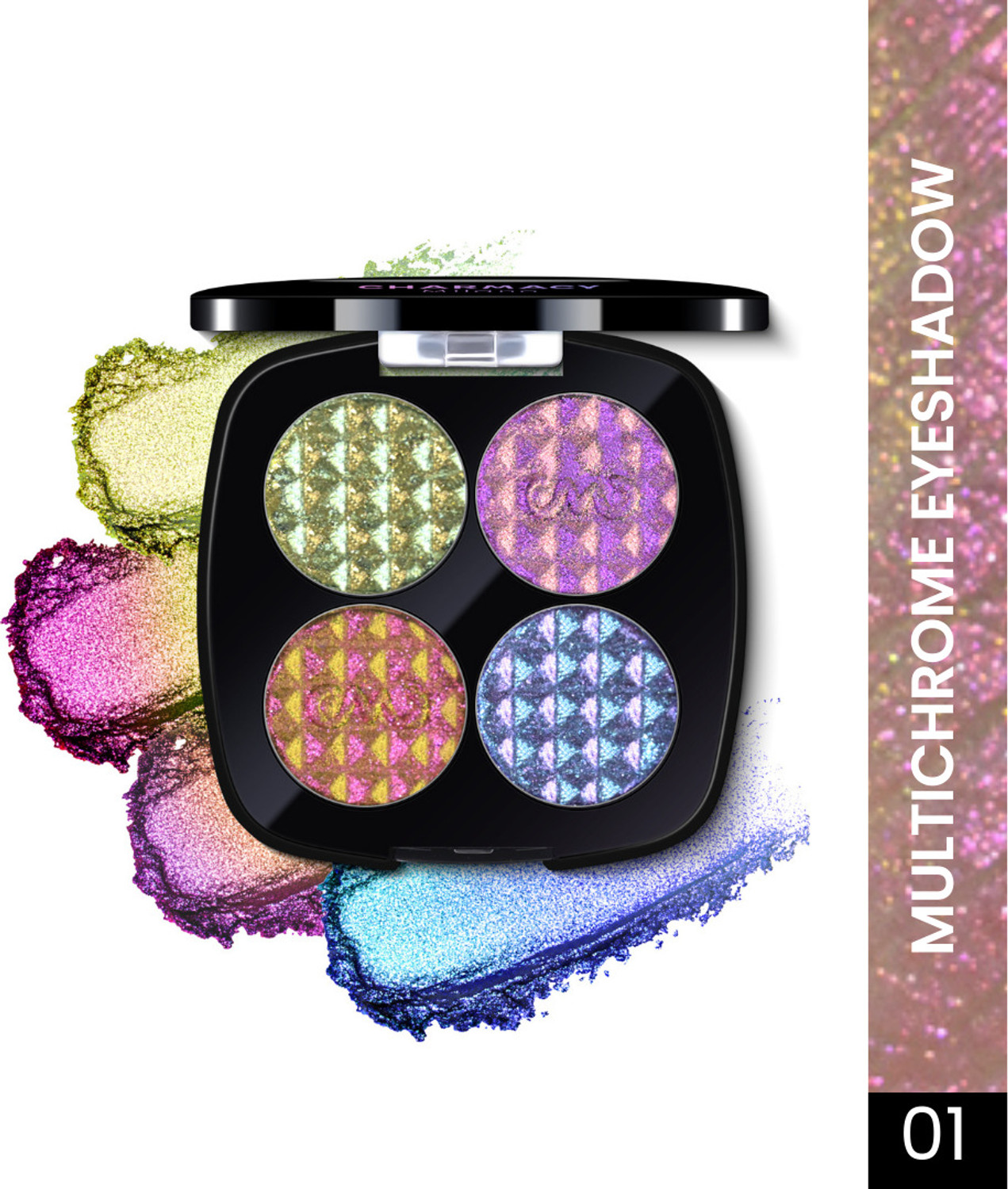 Image of charmacy milano Insane Quad Eyeshadow Palette 3.6 g (01)