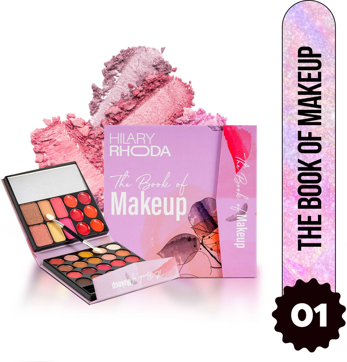 Hilary Rhoda The Book of Makeup 20 Eyeshadows & 2 Highlighters