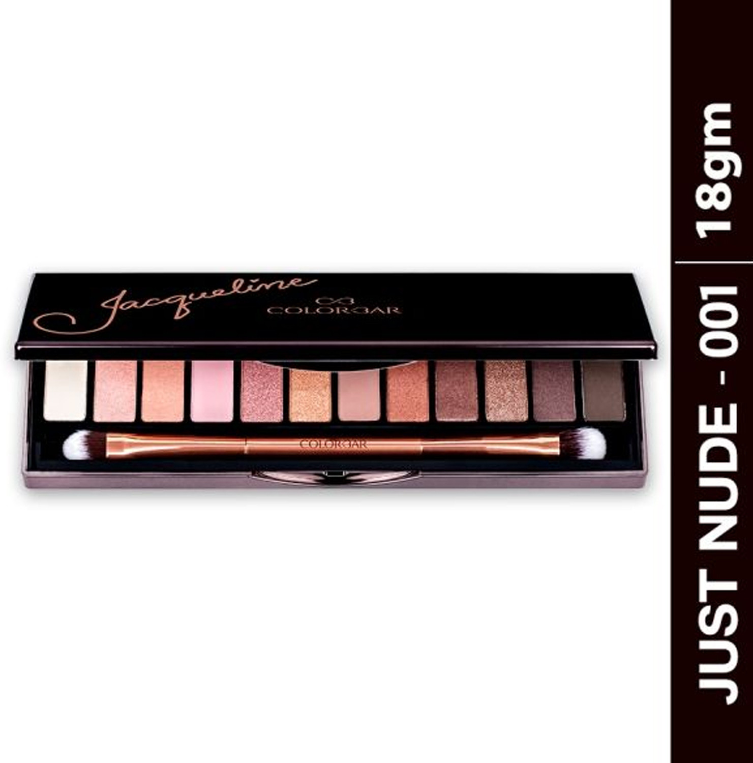 Image of COLORBAR Pro 12 in 1 Eyeshadow Palette, Just Nude 18 g
