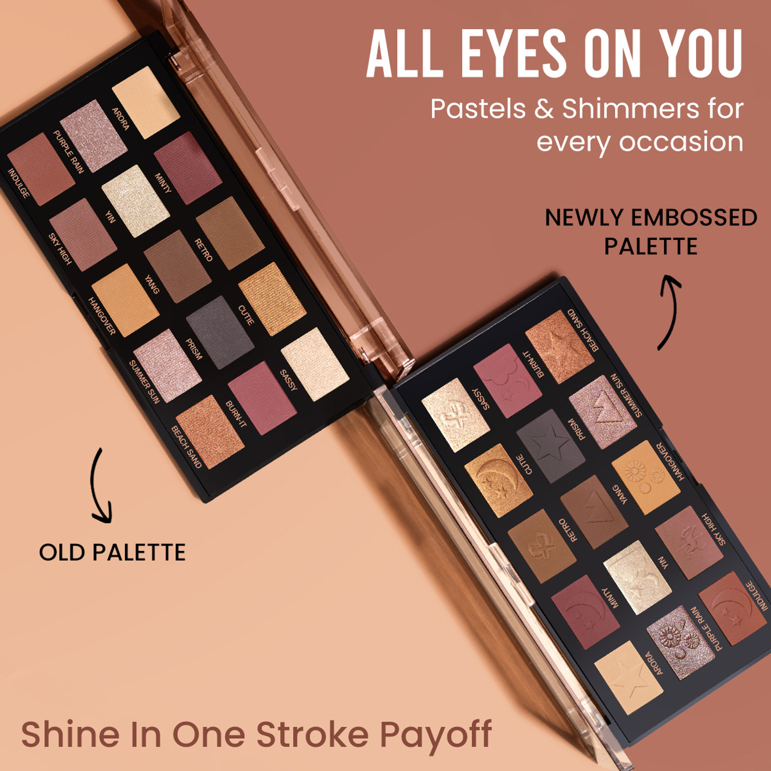 Image of Insight All Eyes On You Eyeshadow Palette | 15 Matte, Shimmer & Metallic Shades 17 g (All Eyes On You)
