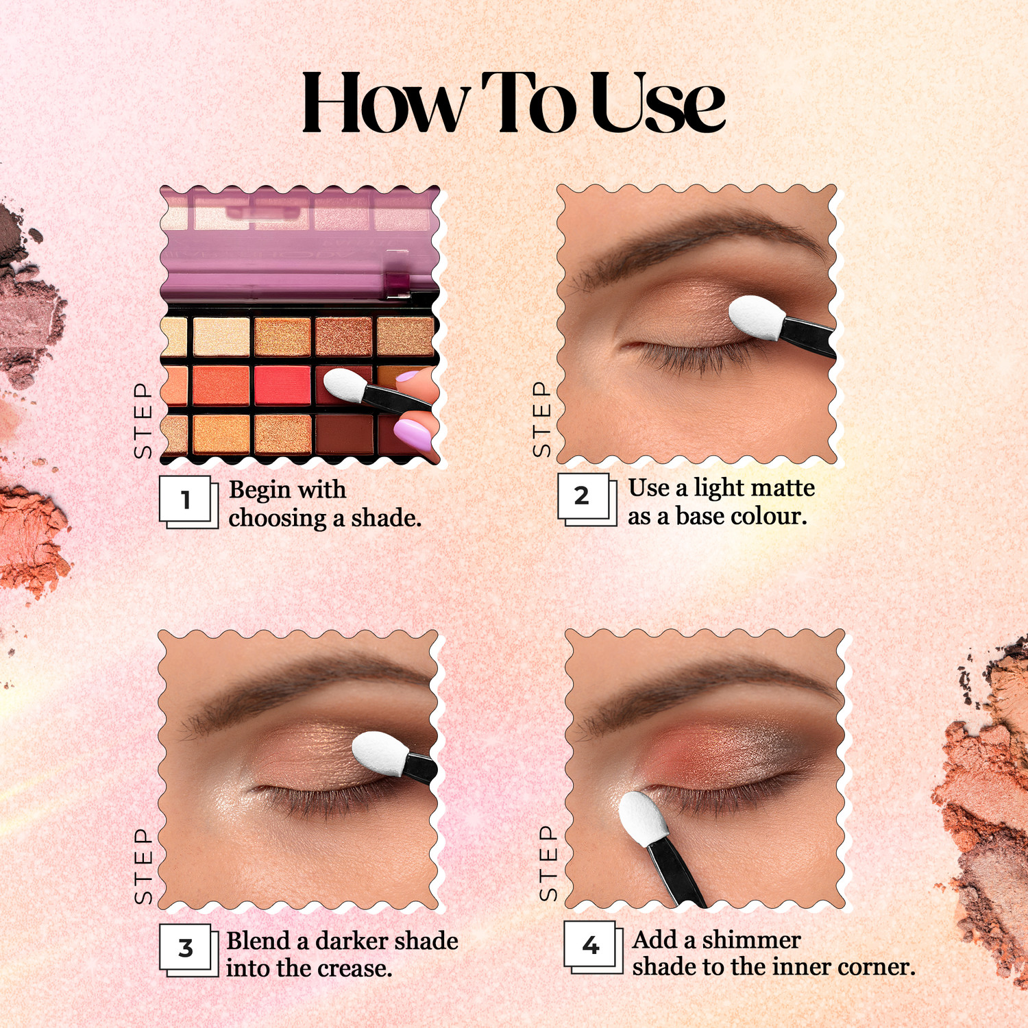 Image of Hilary Rhoda Soft Glam Eyeshadow Palette | Highly Pigmented & Long Lasting Eyeshadow Palette 15 g