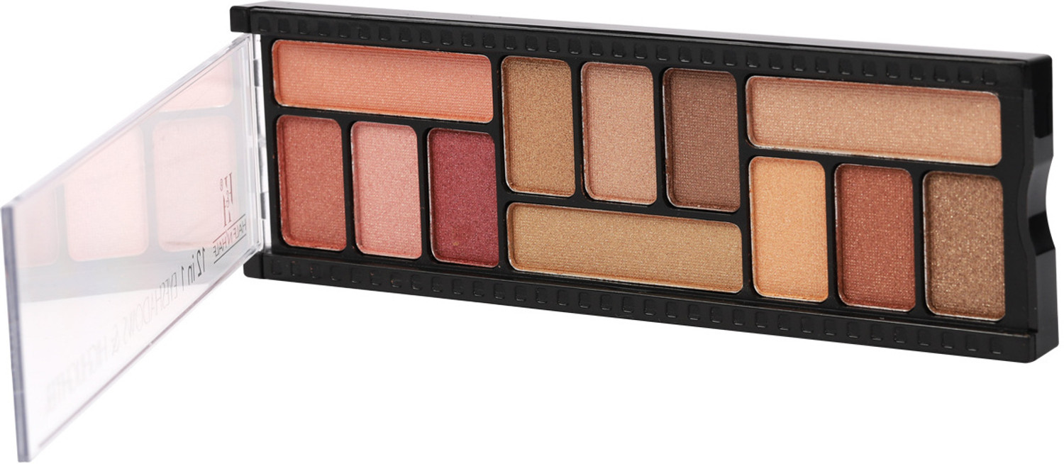 Image of Half N Half 12 in 1 Eyeshadow & Highlighter Palette 12 g