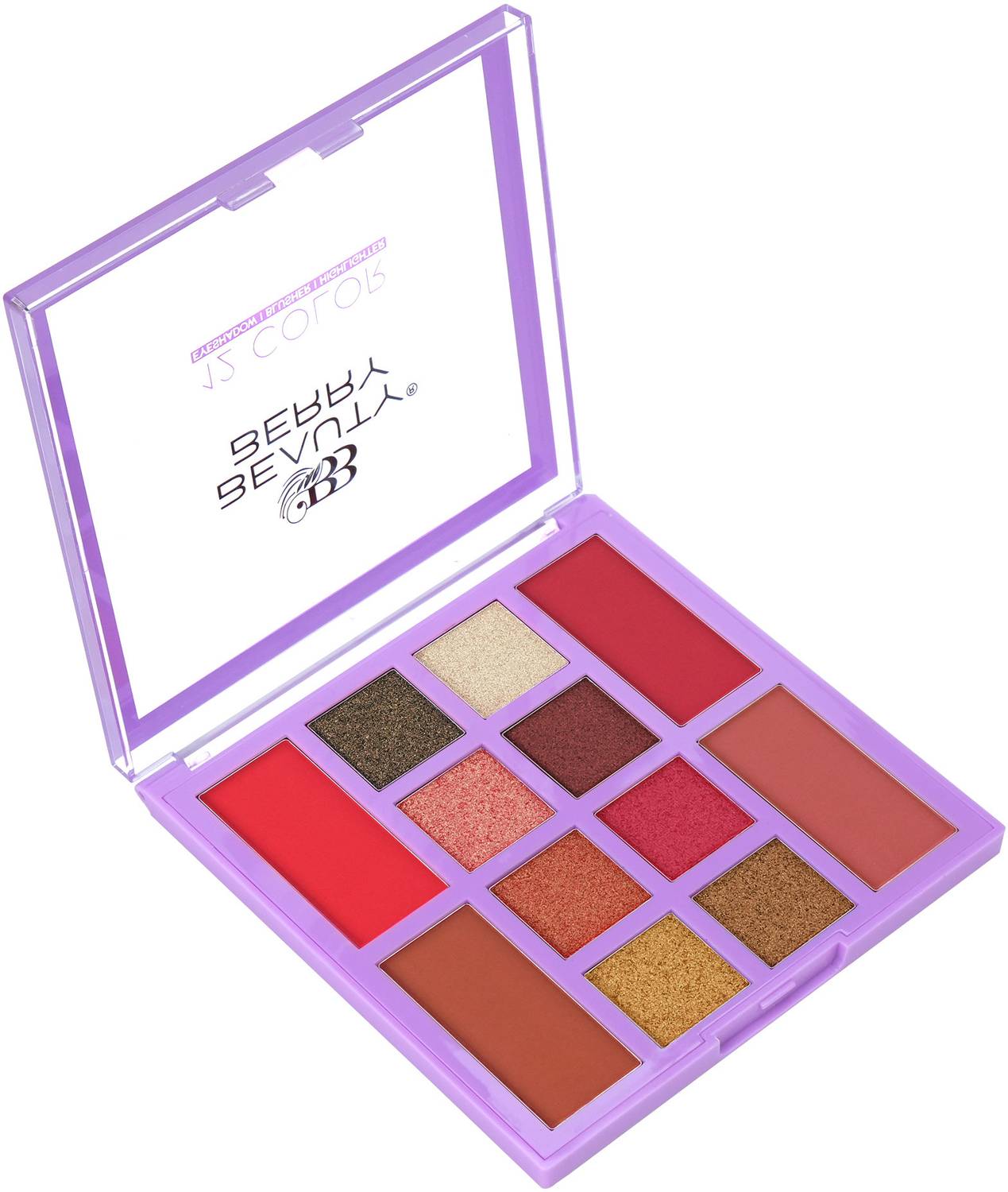 Beauty Berry 12 Color Matte & Eyeshadow Palette with Blusher & Highlighter 20 g