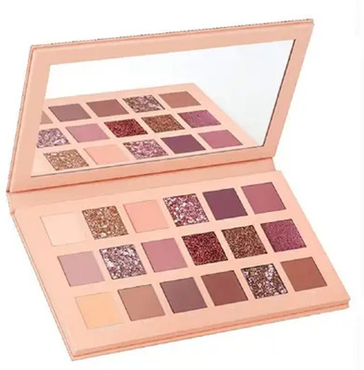 Image of cheese beauty 18 Color Matte + Shimmer Nude EyeShadow Eye Shadow Palette-I 18 g 18 g