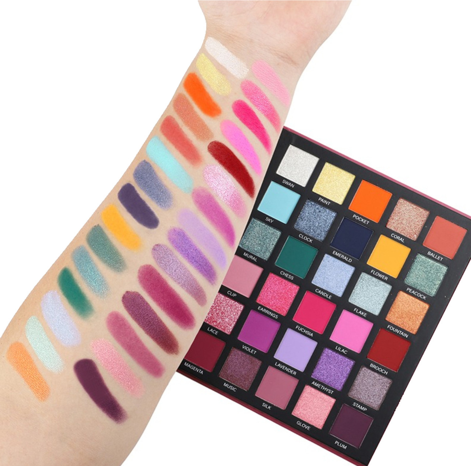 Image of COSLUXE IMAGIC Elegant Makeup Eyeshadow Palette, All In One Set 79 Colors Makeup Kit 99.5 g
