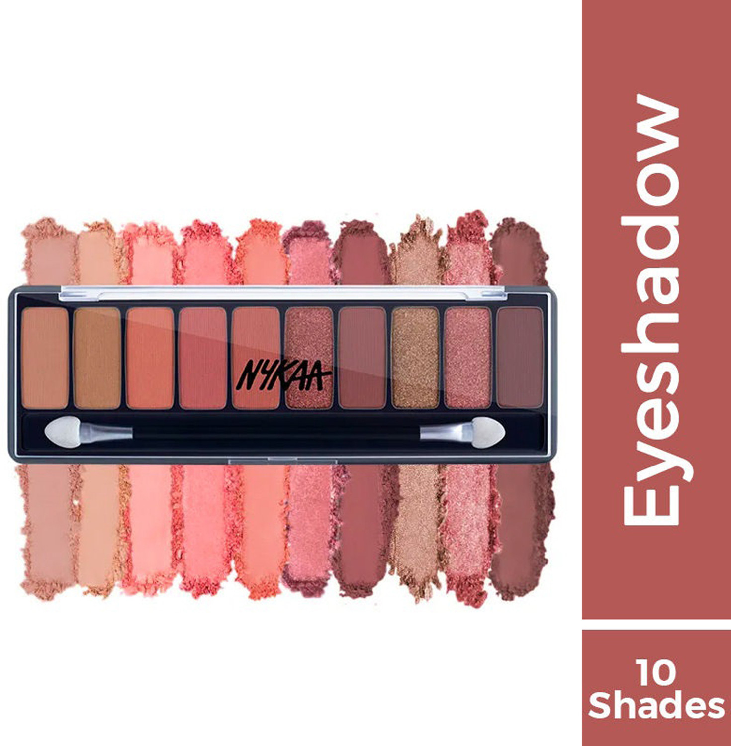 Image of NYKAA Eyes On Me 10-in-1 Eyeshadow Peach 12 g
