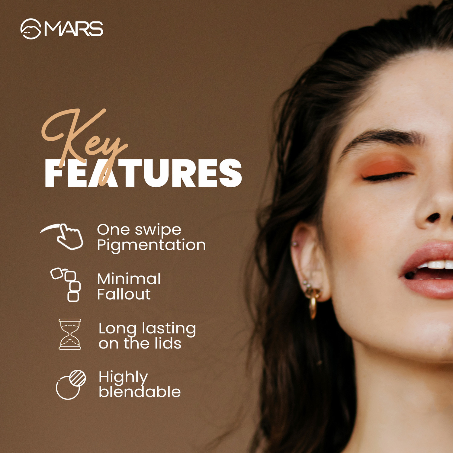 Image of MARS Fantasy 15 Eyeshadow Palette 22.5 g