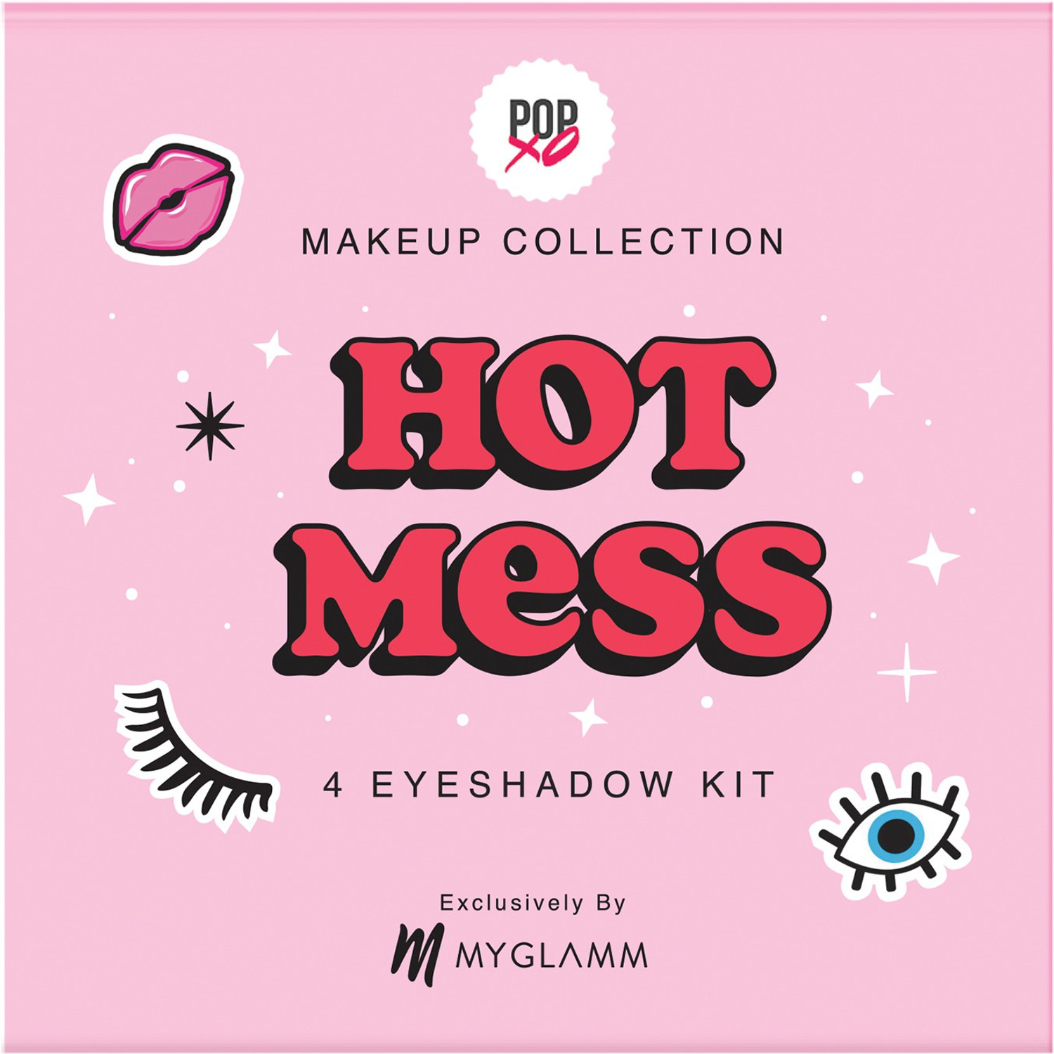 Image of MyGlamm POPxo Makeup Collection -4 Eyeshadow Kit 4 g