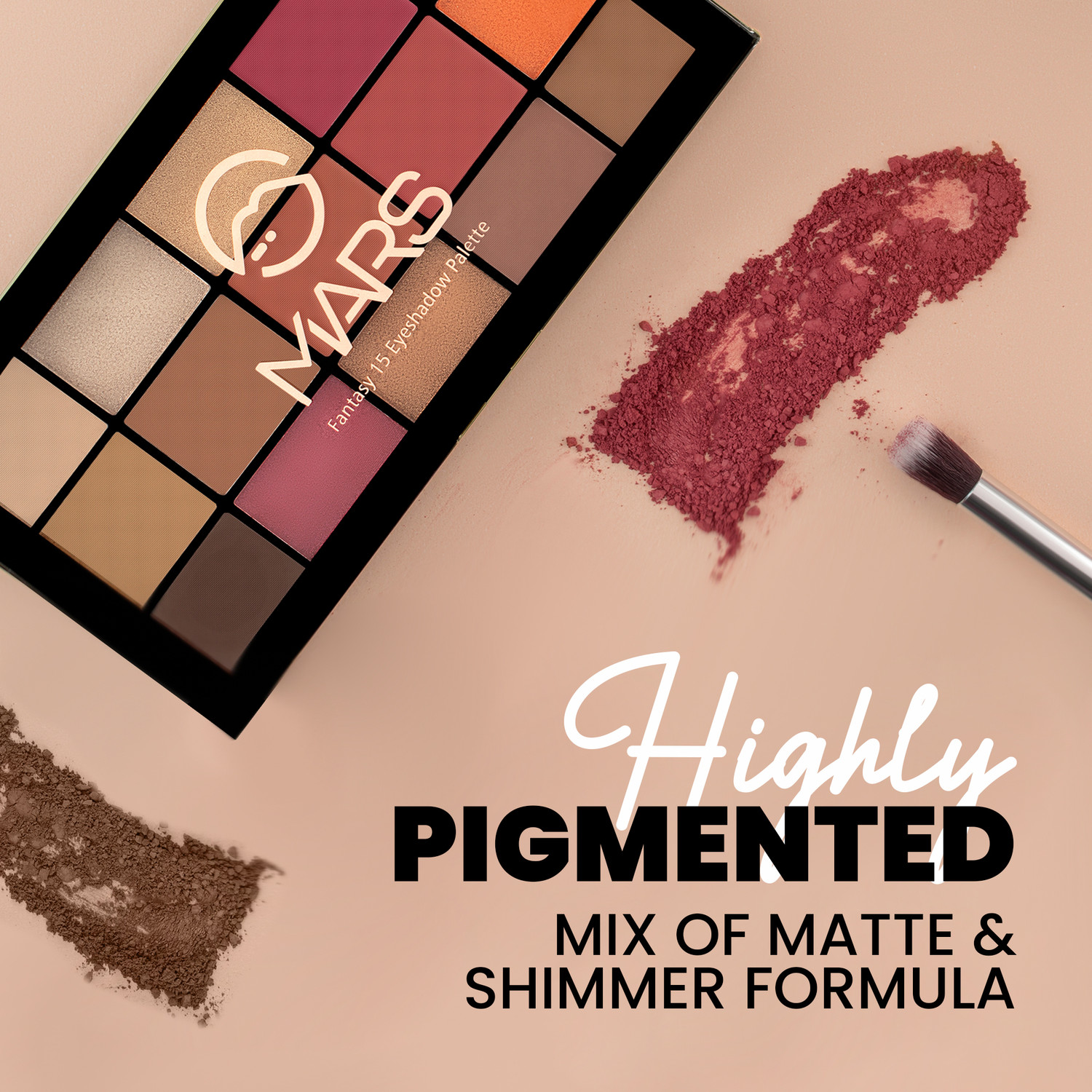 Image of MARS Fantasy 15 Eyeshadow Palette 22.5 g