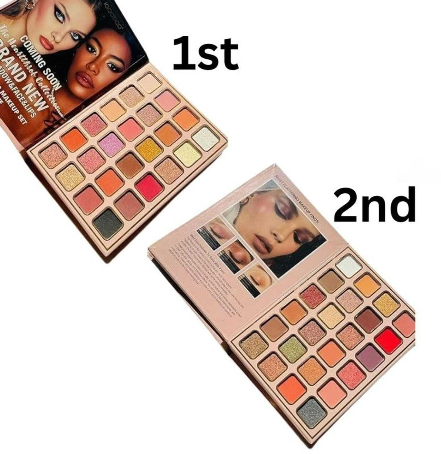 Image of DIVA4EVR 5-in-1 Foldable Makeup Palette | All-in-One Makeup Book for All Skin Tones 300 g