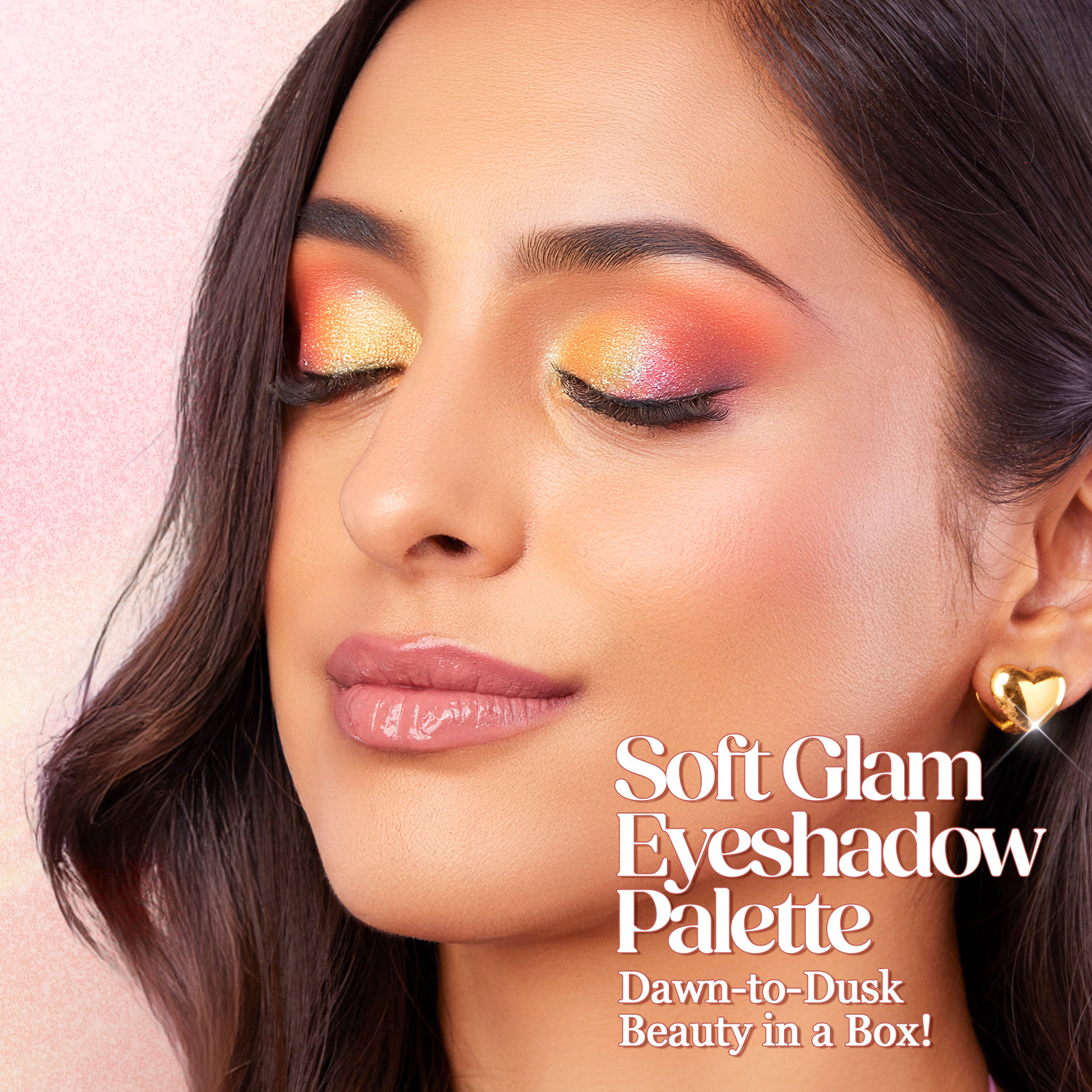 Image of Hilary Rhoda Soft Glam Eyeshadow Palette | Highly Pigmented & Long Lasting Eyeshadow Palette 15 g