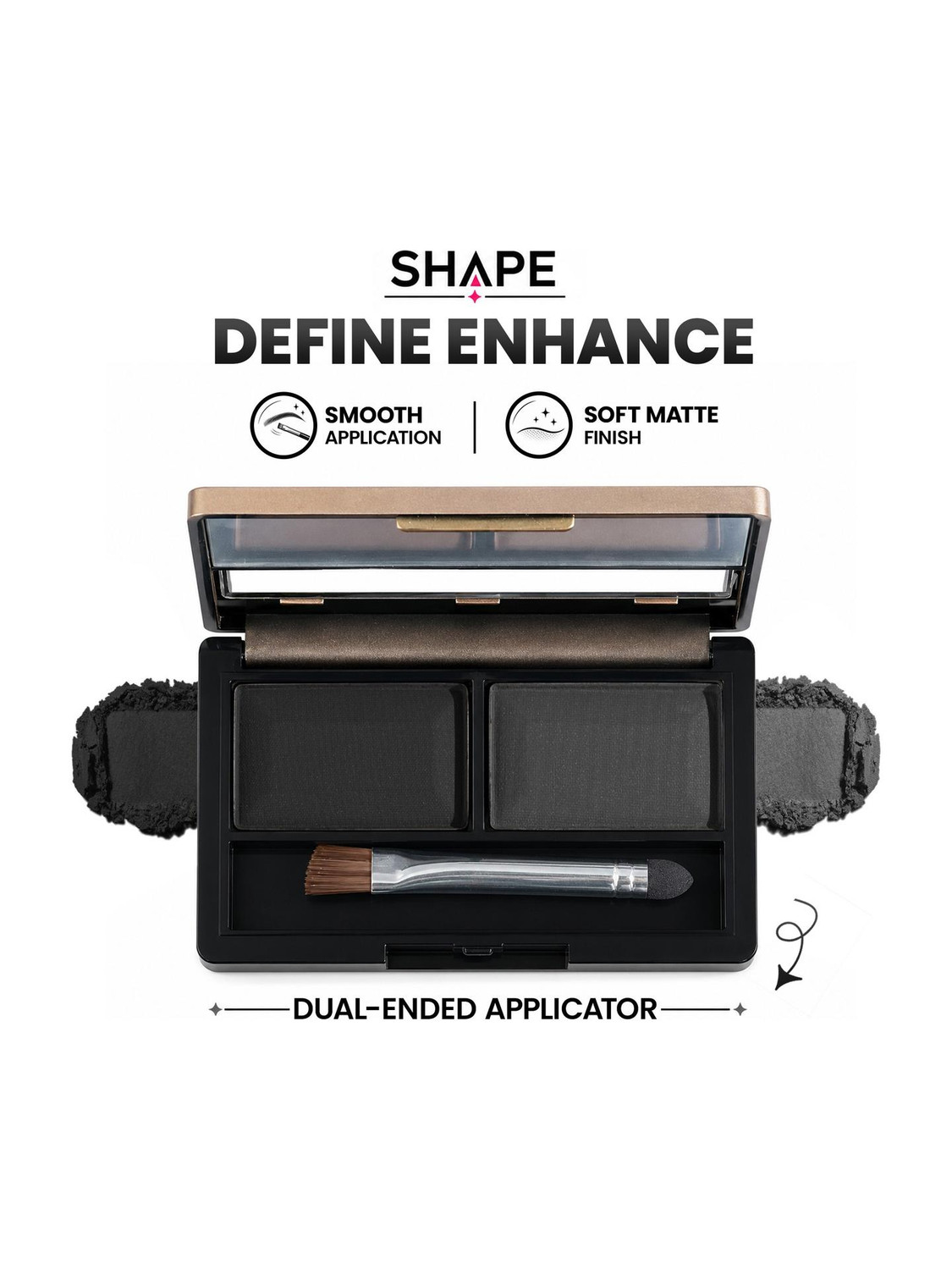 FASHION COLOUR DUAL EYEBROW POWDER SHADE 01 8 g