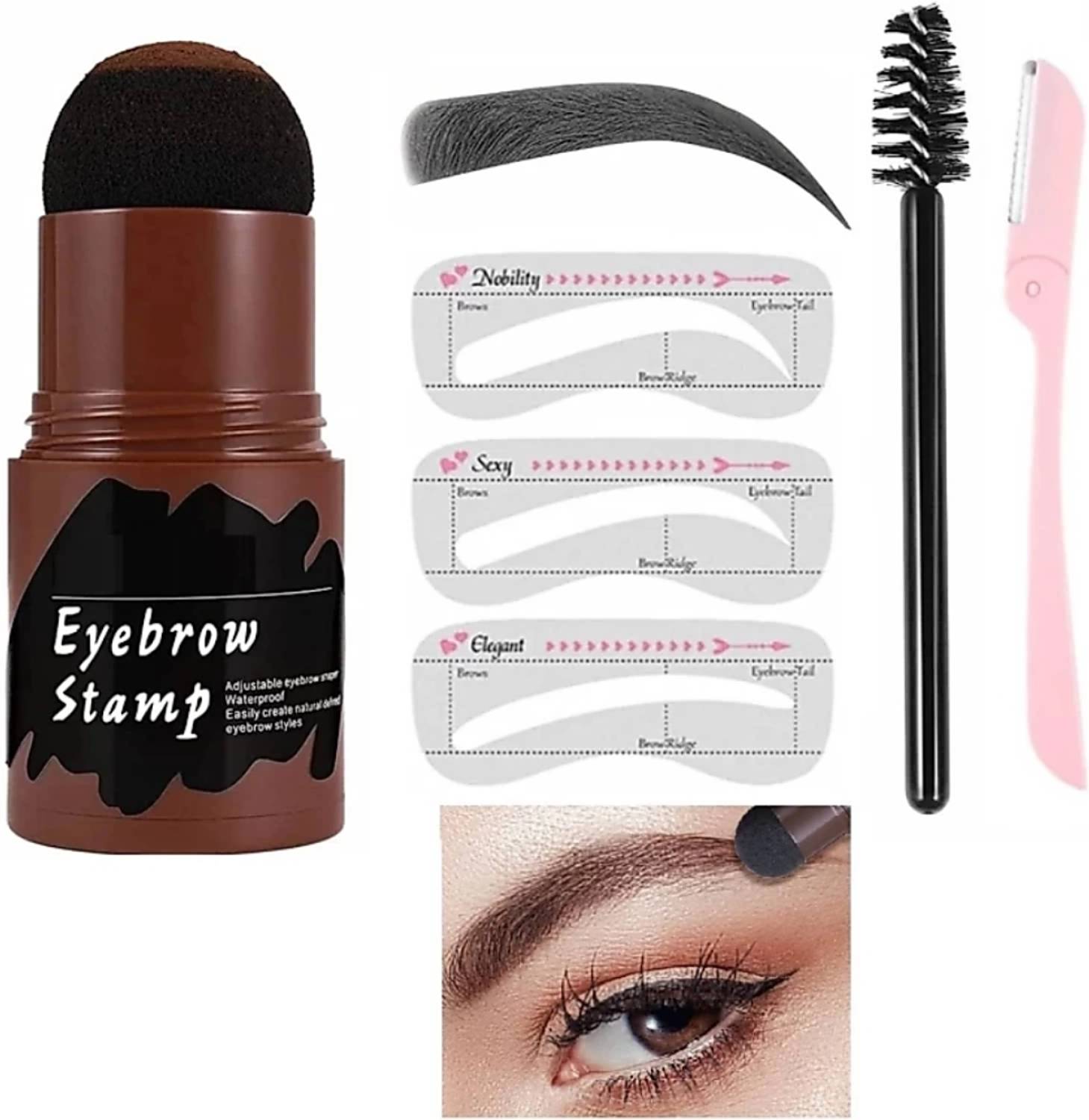Earthcon The Secret to Effortless Brows: One Stamp, Endless Possibilities 1.1 g