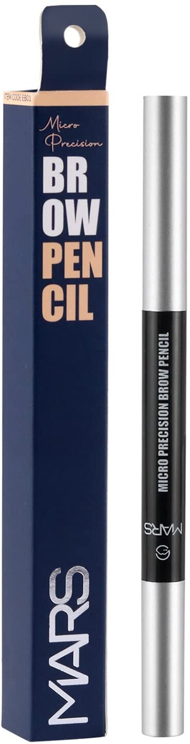 Image of MARS Micro Precision Brow Pencil with Spoolie, Retractable & Easy Glide, Long Lasting