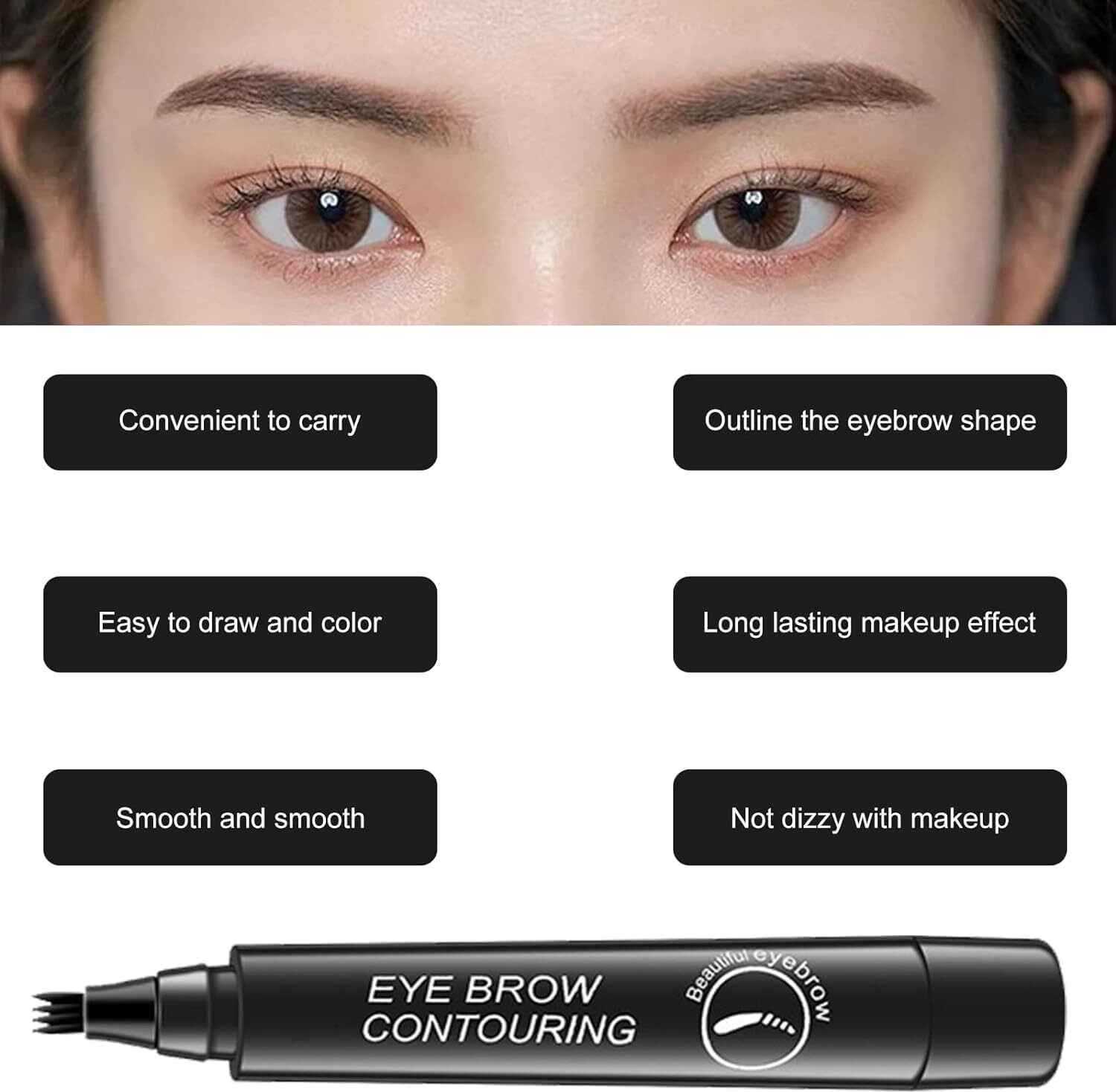 Image of Dr.Droun Eyebrow Filler Pen (black)