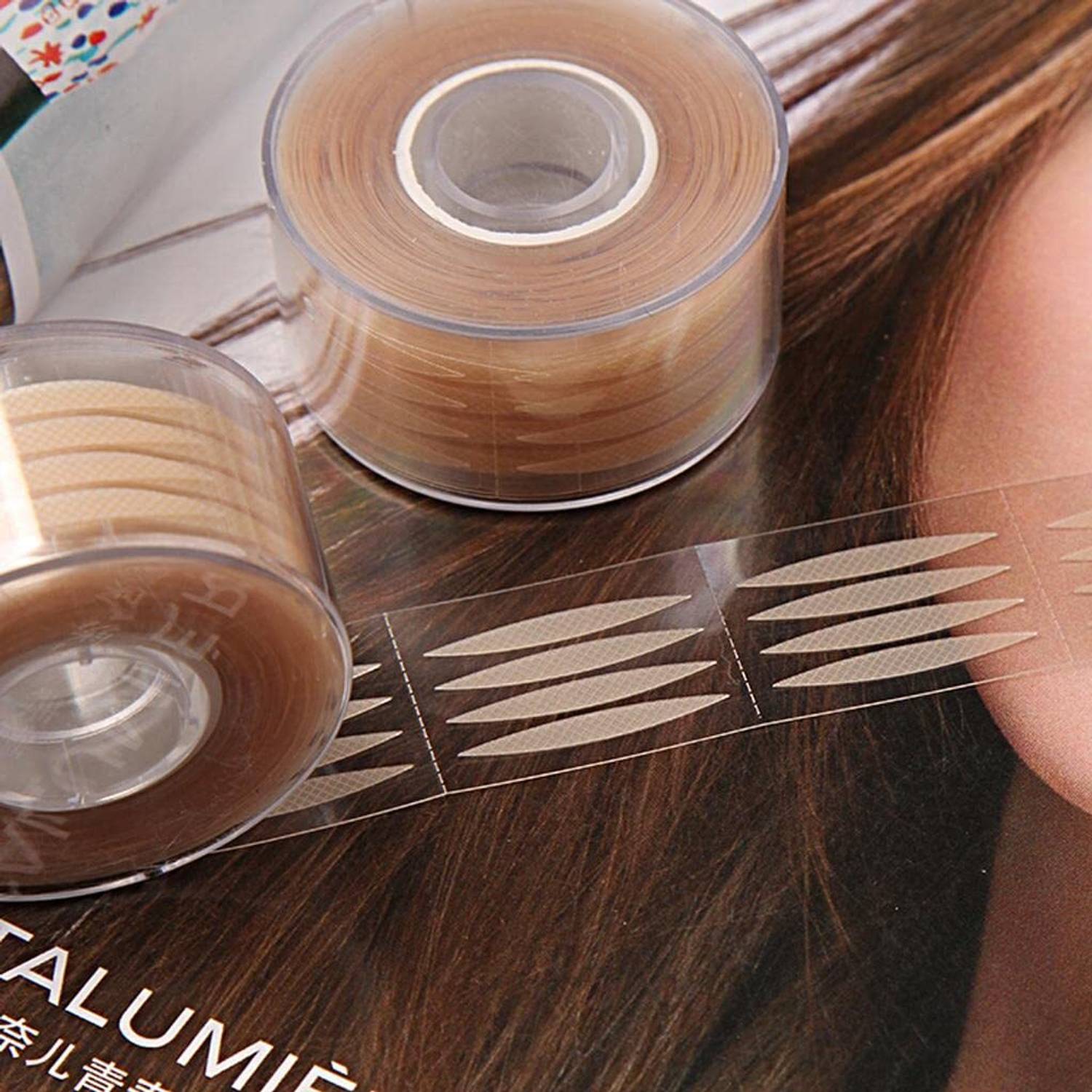 AKSHARAHANT 600 pair eyelid tape for double eyelid invisible waterproof
