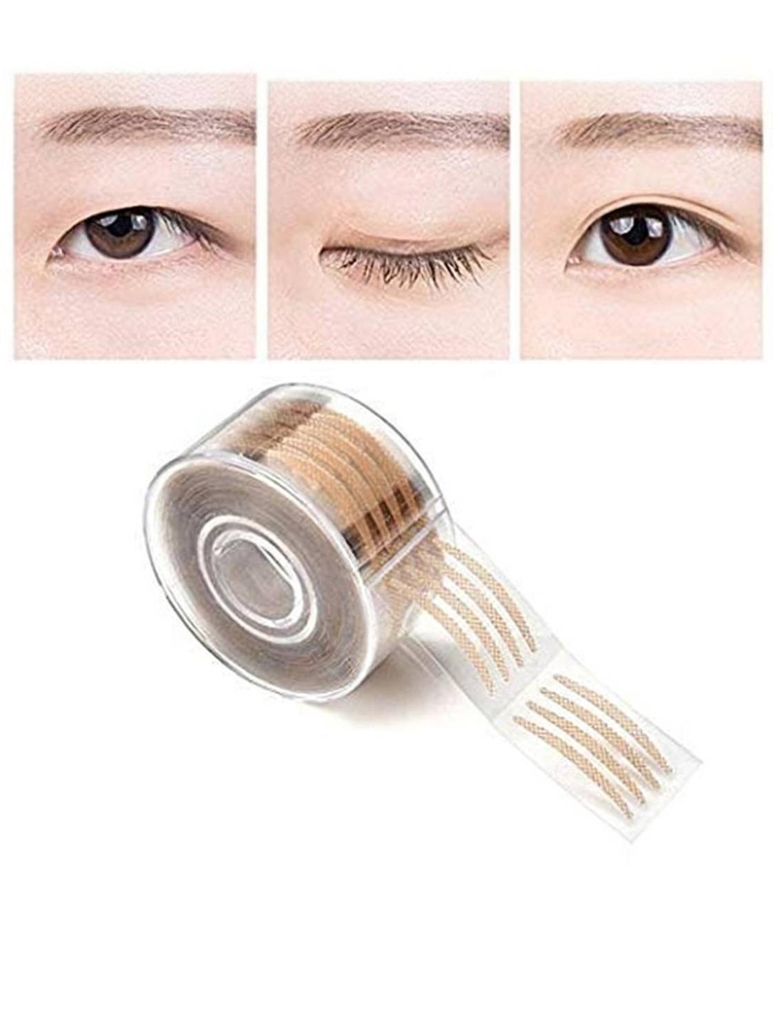 AKSHARAHANT Invisible Eyelid tape double Side waterproof Sticker Strips (600Pcs)(Pack of 1)