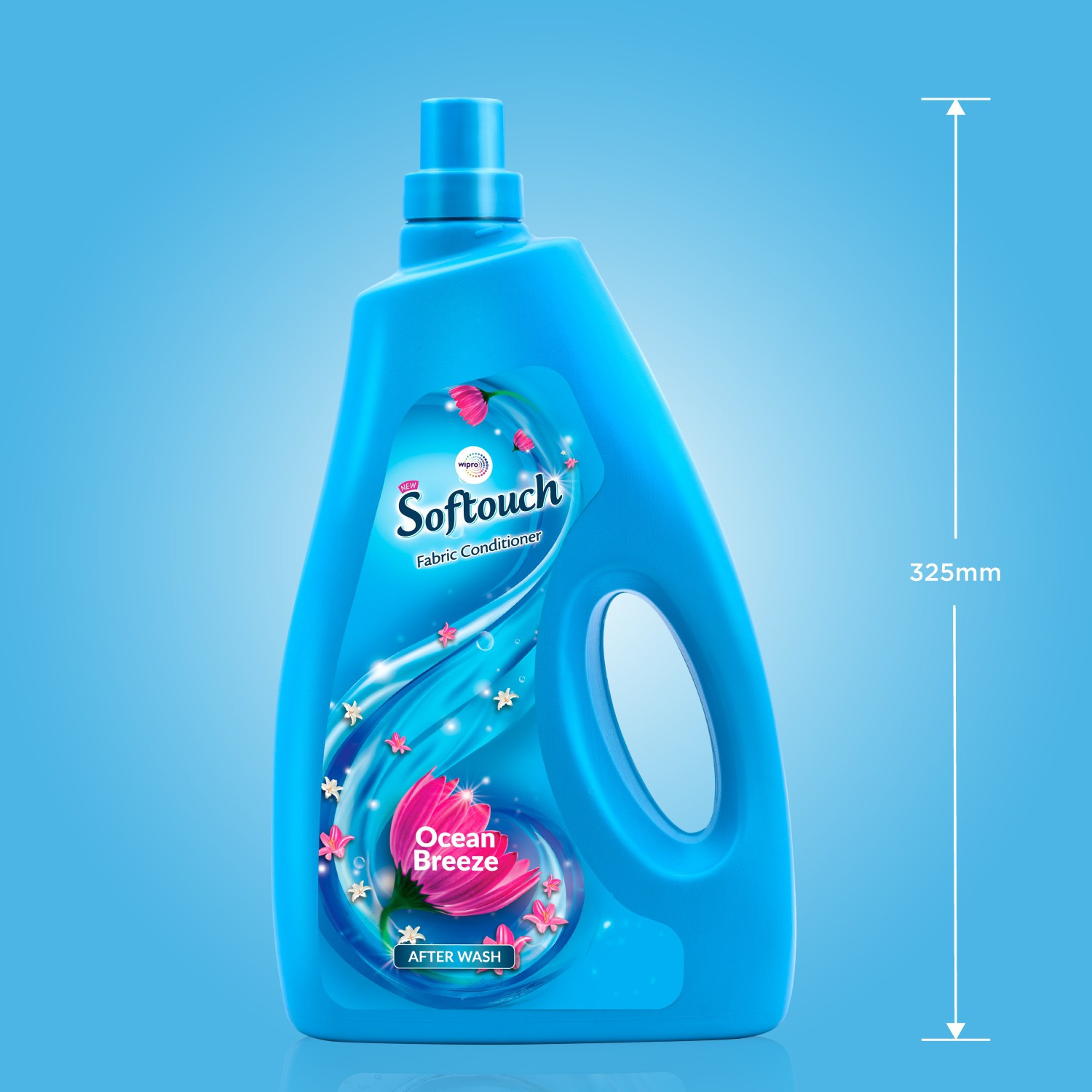 Image of Softouch by Wipro Ocean Breeze Liquid Fabric Conditioner with Jasmine, Citrus & Rose Fragrance