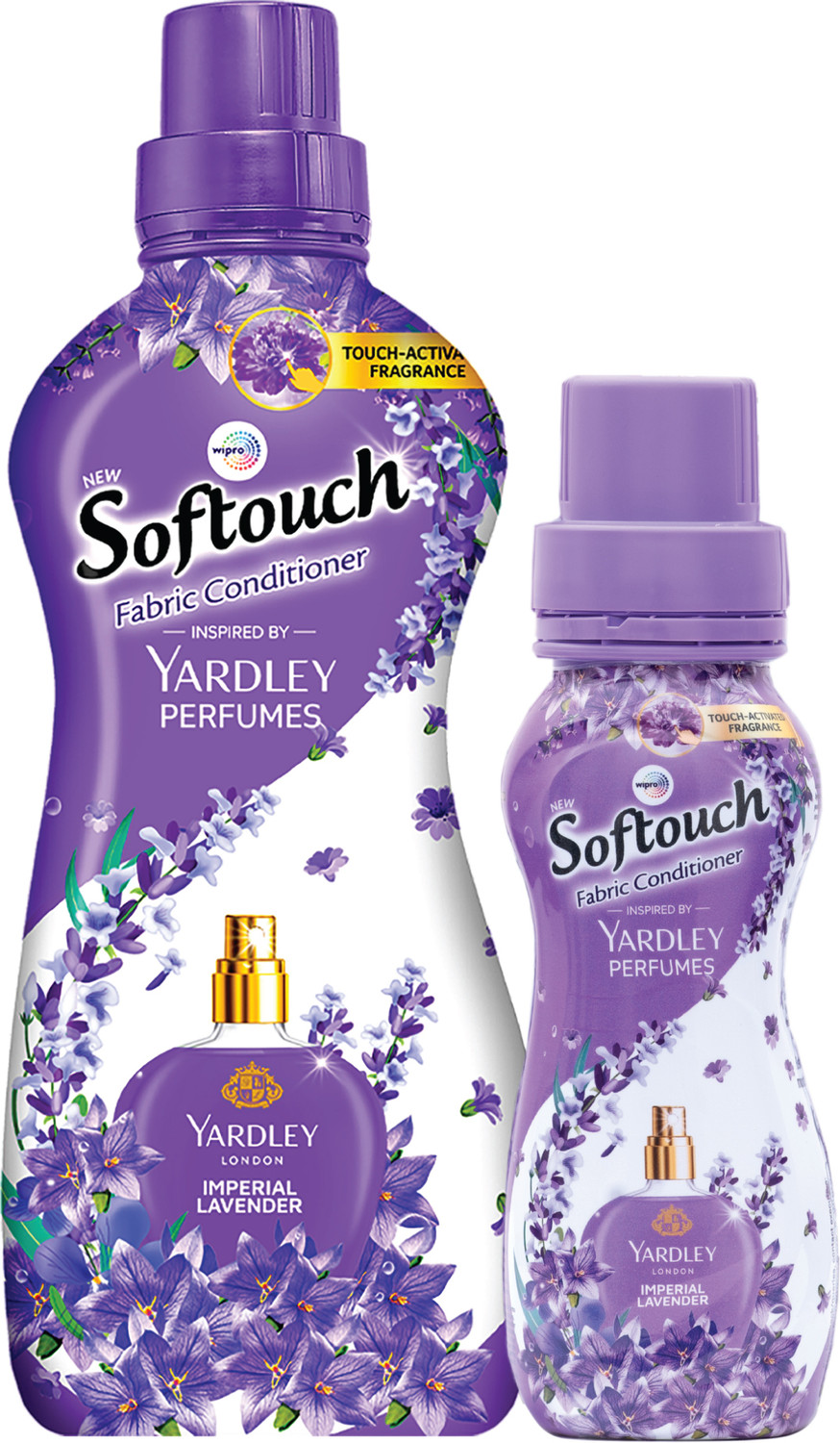 Image of Softouch Yardley Imperial Lavender 790ml + 190ml Long Last Fragrance (2 x 490 ml)