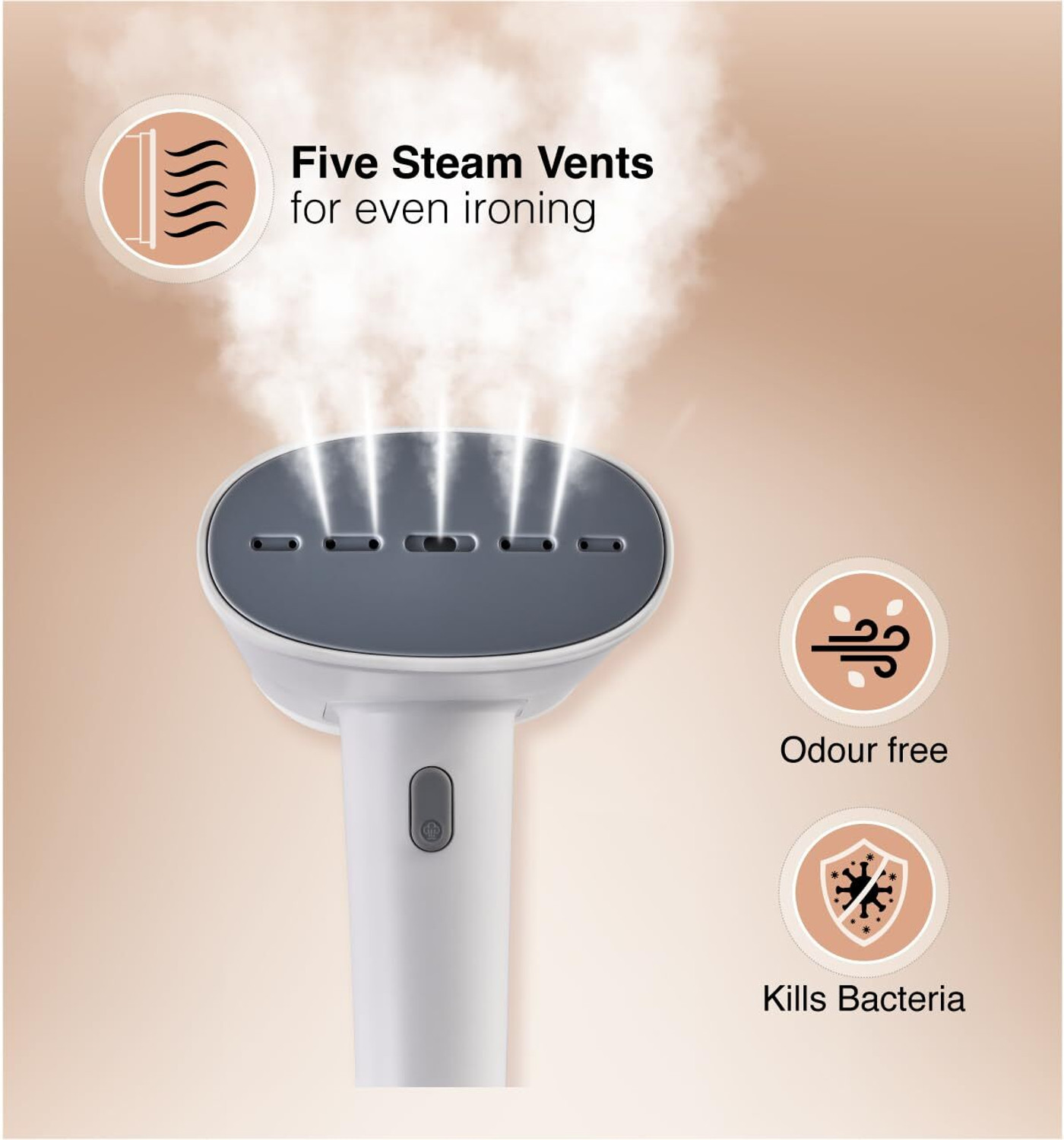 Image of USHA Techne Direct 500, 1300 W Garment Steamer
