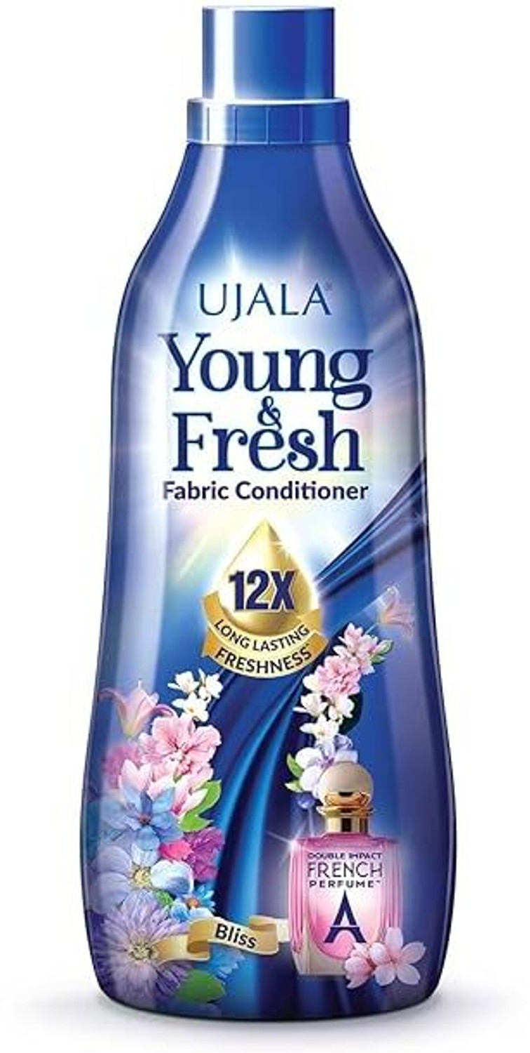Image of Ujala young & fresh fabric conditioner liquid bliss pack of 1 Fabric Stiffener
