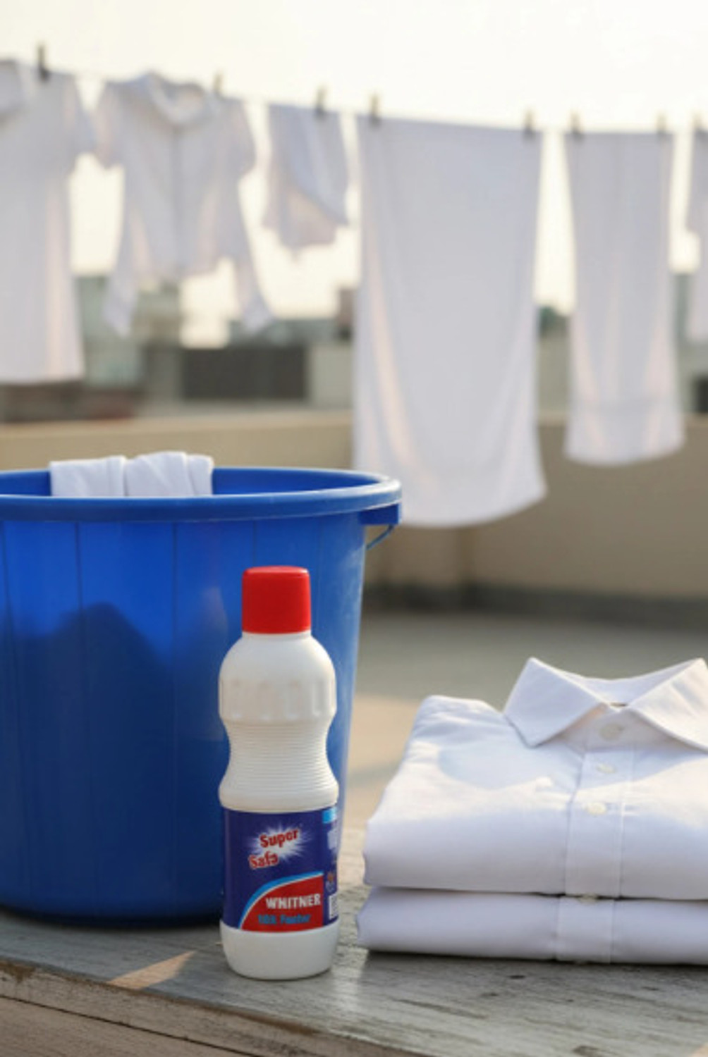 Image of Super safa Fabric Whitner(Ala) 250ml Fresh, Aqua Fabric Whitener