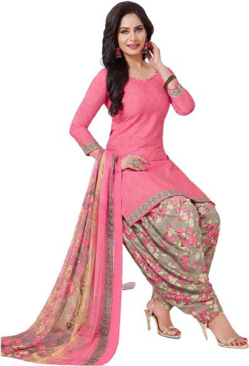 BHUMIKA CREATION Crepe Paisley Salwar Suit Material