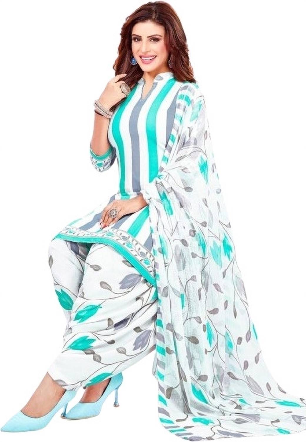 BHUMIKA CREATION Crepe Printed Salwar Suit Material