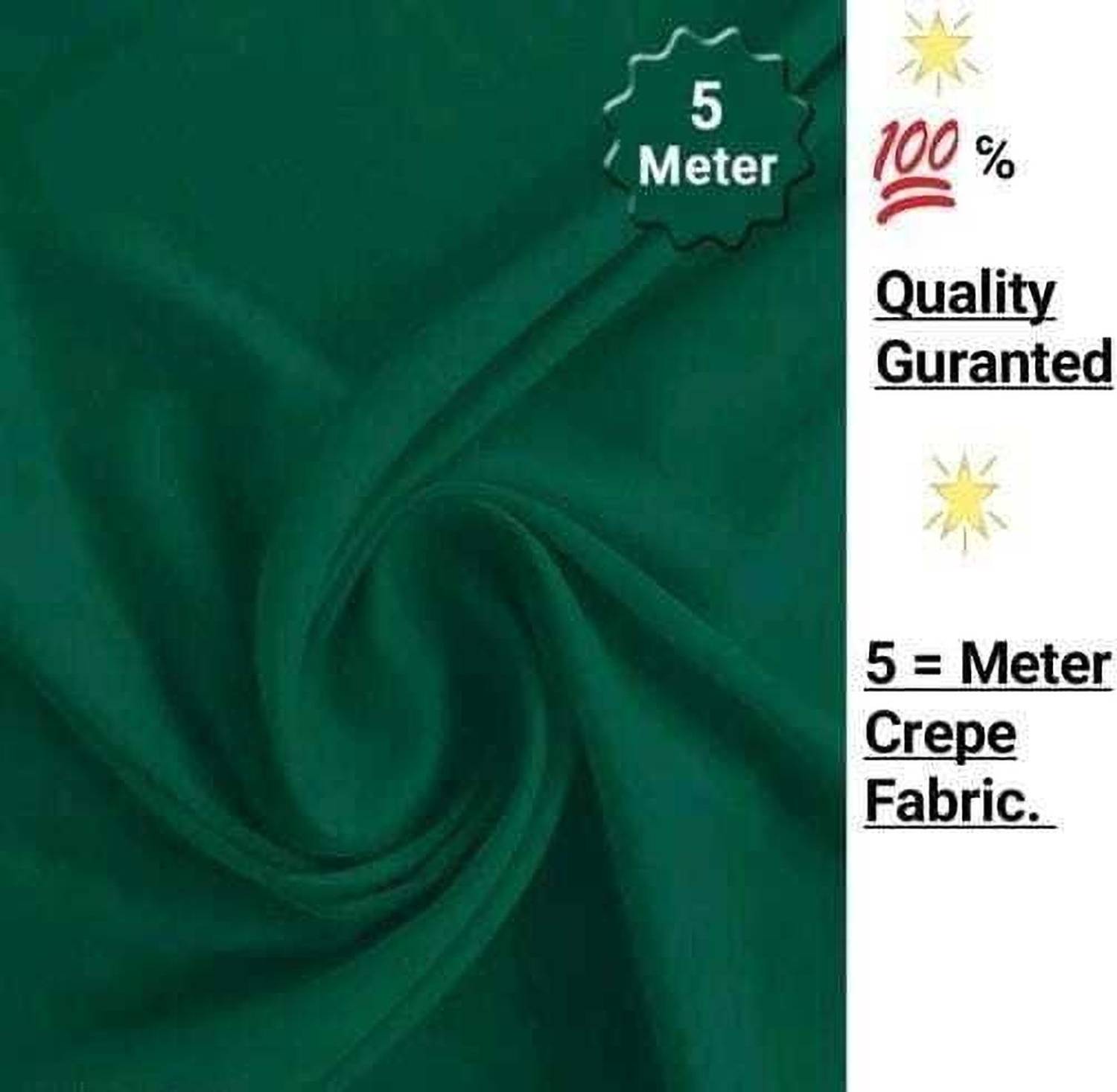 Unique online shop Crepe Solid, Printed Kurta Fabric