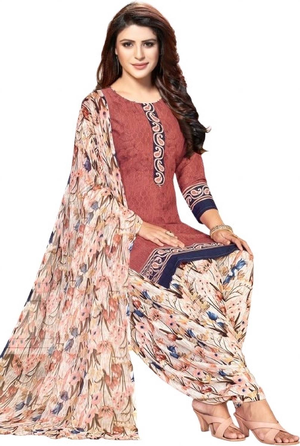 BHUMIKA CREATION Crepe Printed Salwar Suit Material