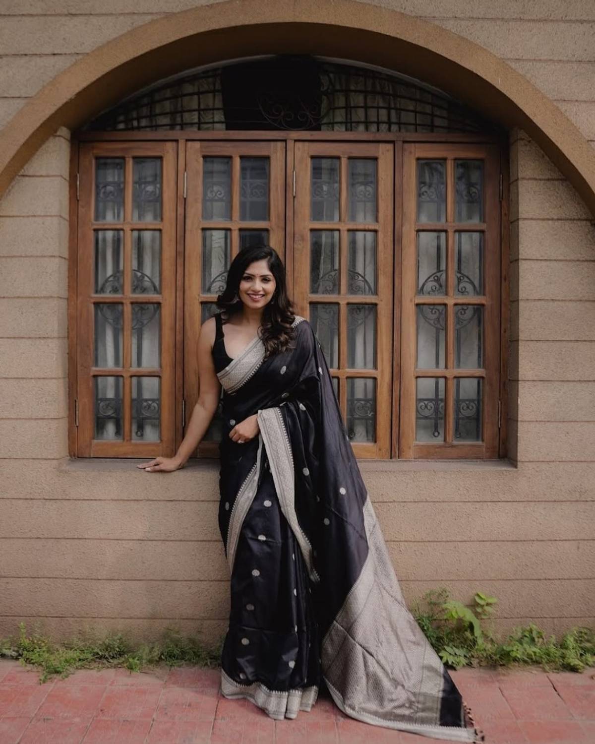 Zarrafashion Printed Banarasi Art Silk Saree