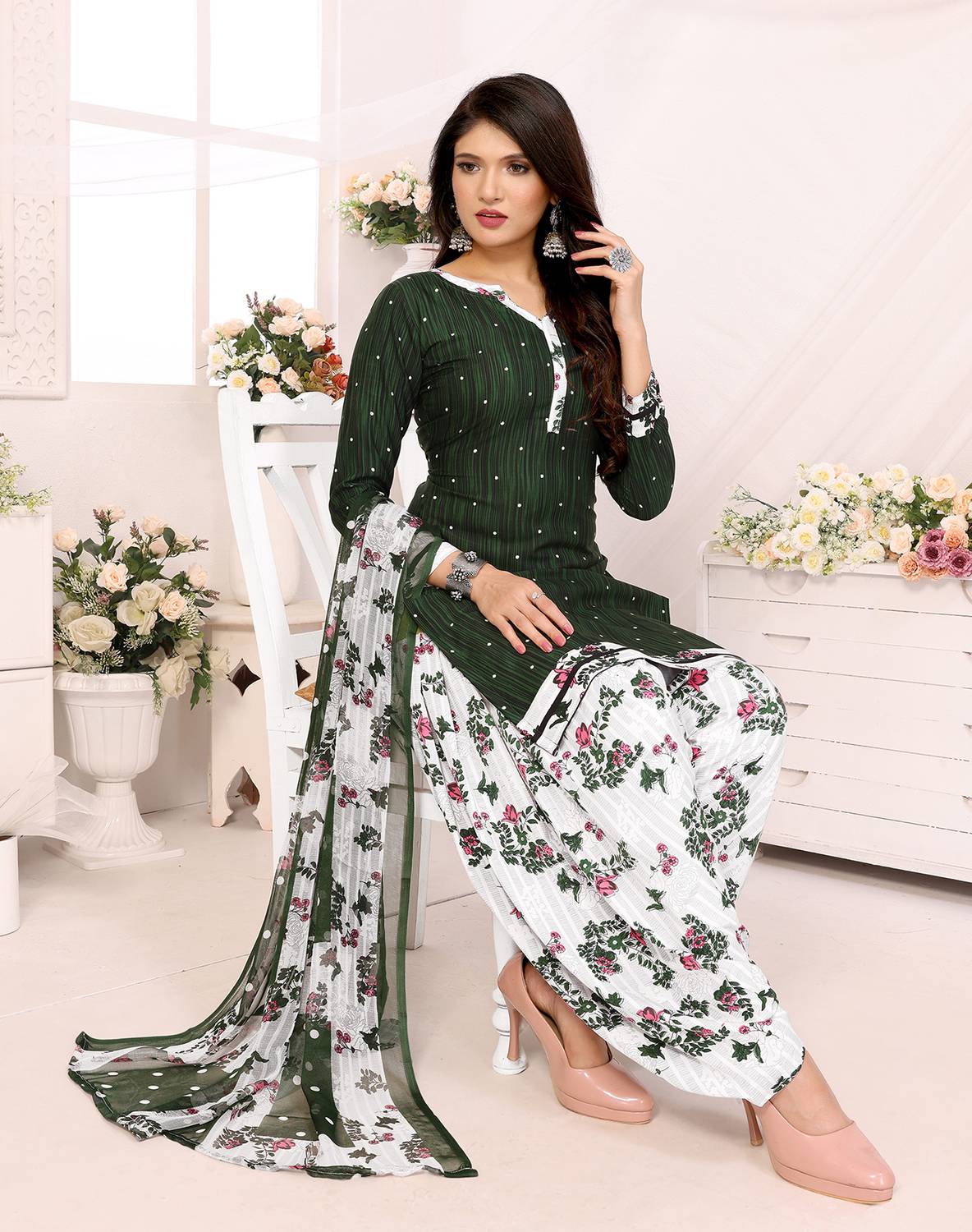 Aditi Fashion Crepe Printed Salwar Suit Material Price in India - Buy Aditi Fashion Crepe Printed Salwar Suit Material online at Flipkart.com